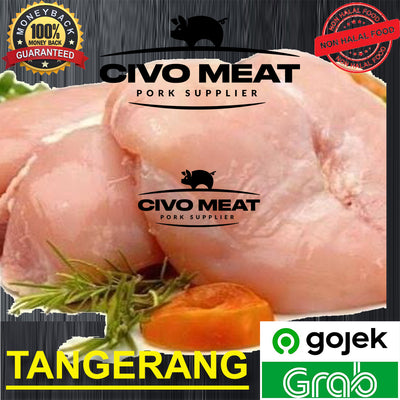 Dada ayam fillet boneless tanpa kulit 1kg (non halal)