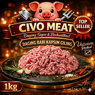 Kapsim Babi Giling (Pork Ground) 1kg