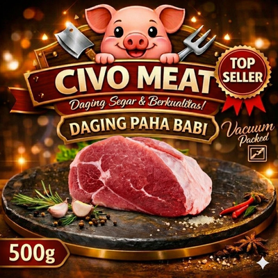 Daging Babi PAHA 500 gram