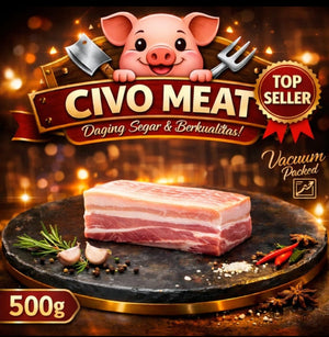 Samcan Babi / Pork Belly mentah 500 gr