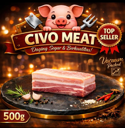 Samcan Babi / Pork Belly mentah 500 gr