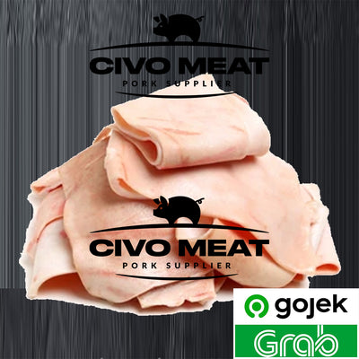 Kulit babi mentah / pork skin 1kg
